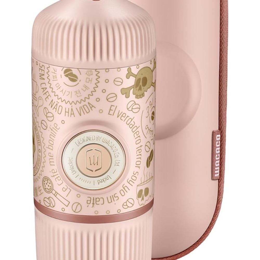 Wacaco Pink Portable Espresso Maker